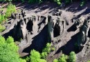 長白山峽谷浮石林