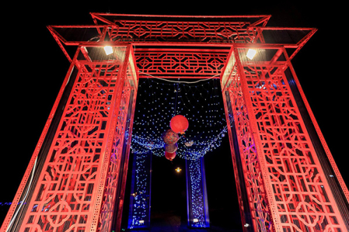 月津港燈節於2010年首度舉辦 (圖片來源／台南市政府)