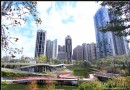 秋紅谷公園——都市裡的約會勝地