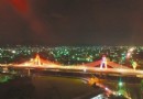 夜景新發現 雙塔嵴背橋點燈超夢幻