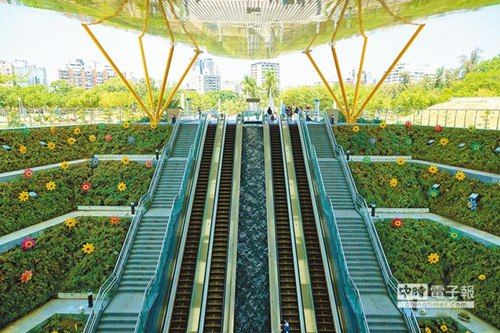 高雄捷運兩地鐵站獲列“全球8大最美地鐵站”（圖）