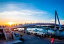 台灣15日環島游之在淡水落日下和台灣說再見