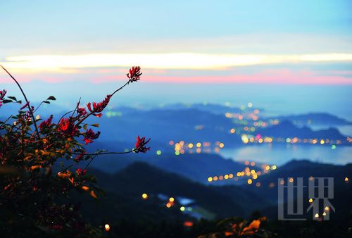 九份山城夜景