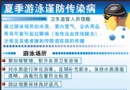 夏季游泳謹防傳染病 游泳的注意事項