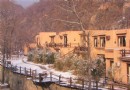 北京今年冬天的第一場雪景 