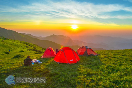 赤城海陀山自駕車露營登山實用旅游攻略