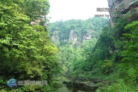 重慶四面山景區圖片