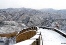 江山多嬌，雪後八達嶺美如仙境