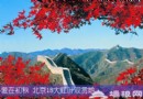 愛在初秋 北京18大紅葉觀賞地
