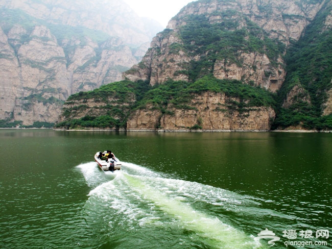 京西美景小三峽 山水壁畫珍珠湖