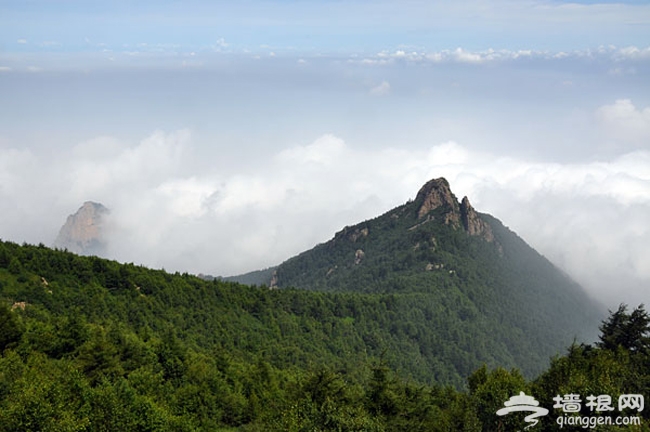 2014清涼避暑北京暑期游 霧靈西峰高山滑水徒步登山