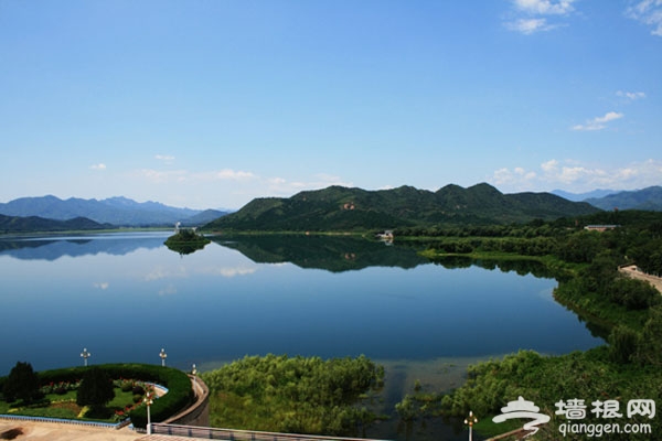 北京密雲捧河灣 京郊人少景美避暑好地方 