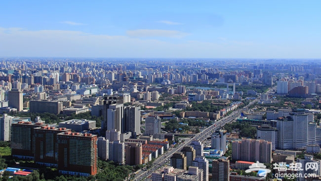 中央電視塔 鳥瞰北京最佳地