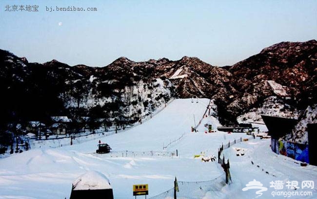 懷北國際滑雪場 冰天雪地激情無限