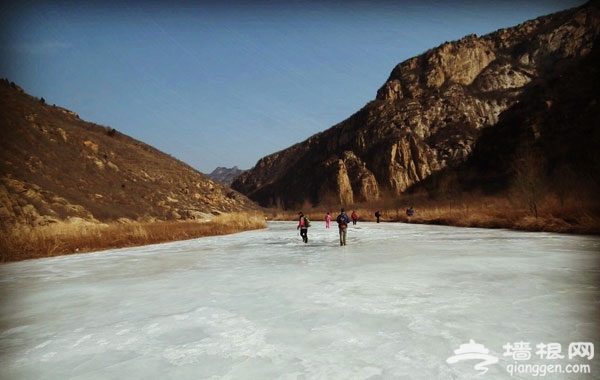 在蘆葦的逆光中穿行 北京白河峽谷走冰自助游攻略