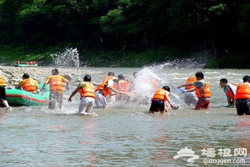 白河灣漂流第一站 懷柔四大漂流地盤點(圖)