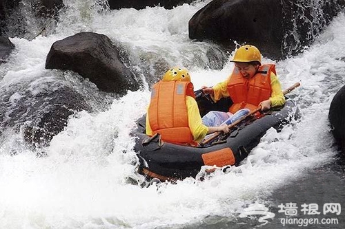 永定河峽谷漂流　勝似三峽的萬米長漂