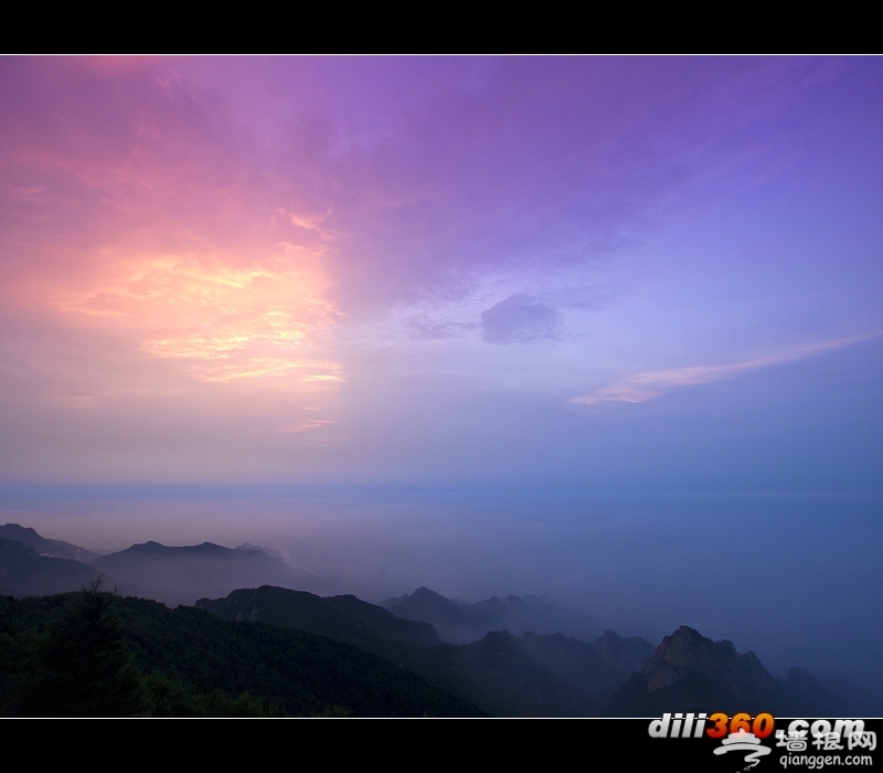 霧靈山看日出,難忘經歷