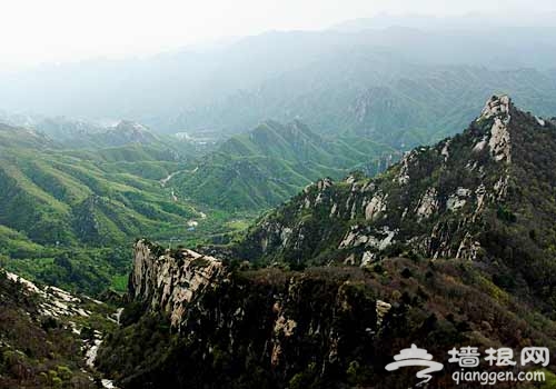 京郊徒步踏青 穿越在爛漫山花之中[牆根網]