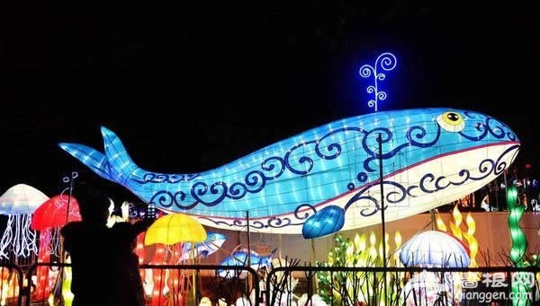 2016上海世博公園舉辦元宵燈會[牆根網]