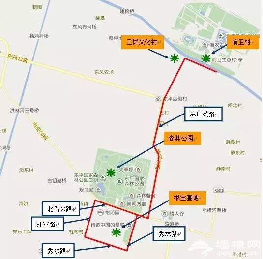 上海騎行好去處 崇明自行車綠道地圖新鮮出爐[牆根網]