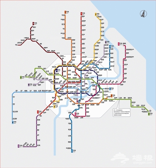 上海軌道交通圖 