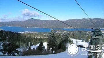 大熊湖滑雪圖片