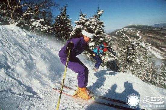 美國滑雪旅游圖片