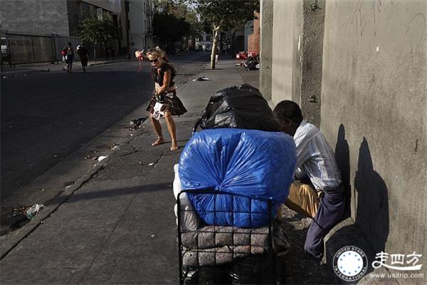 美國洛杉矶貧民窟圖片