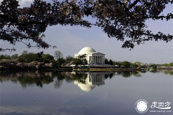 美國華盛頓傑斐遜紀念堂圖片