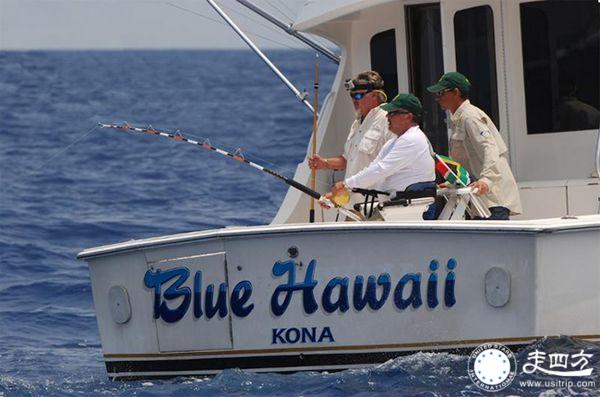 夏威夷海釣大賽圖片