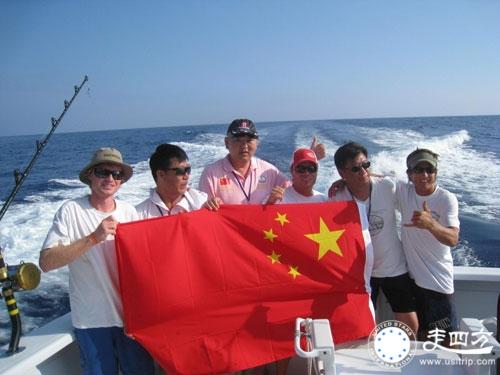 夏威夷海釣大賽中國隊圖片