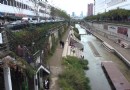遺留橋墩和隧道噴泉