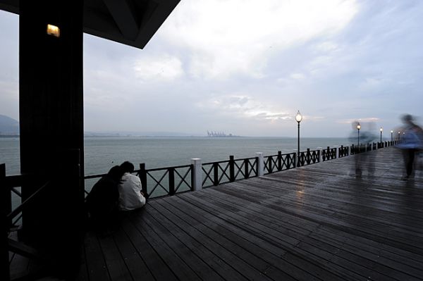 【台北】淡水輕柔，暮色匆匆