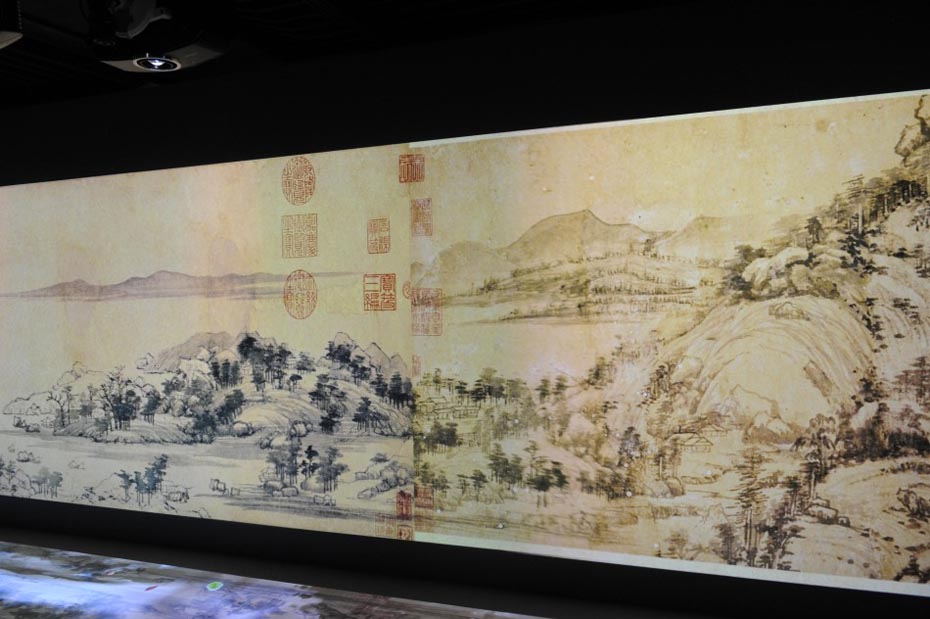 黃公望《富春山居圖》在台北“合璧”展出