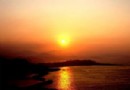 八斗子夕照