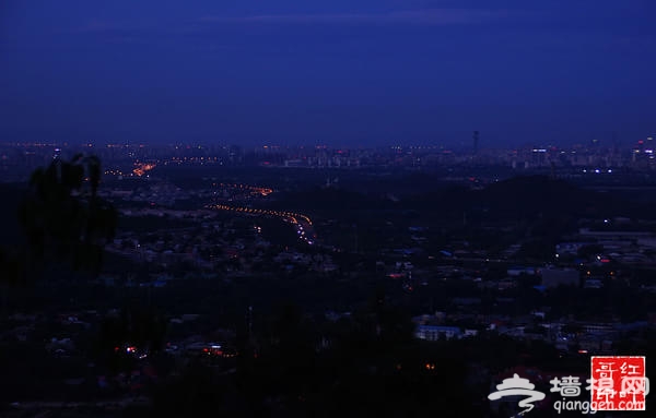 北京之夜-香山俯瞰京城全景